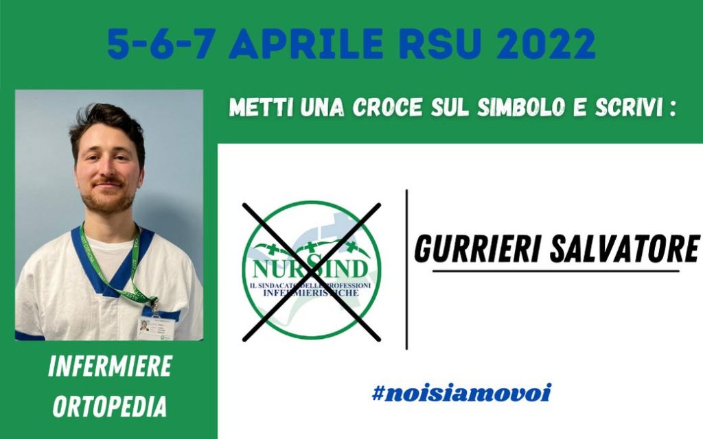 GURRIERI-CANDIDATO NURSIND RSU 2022