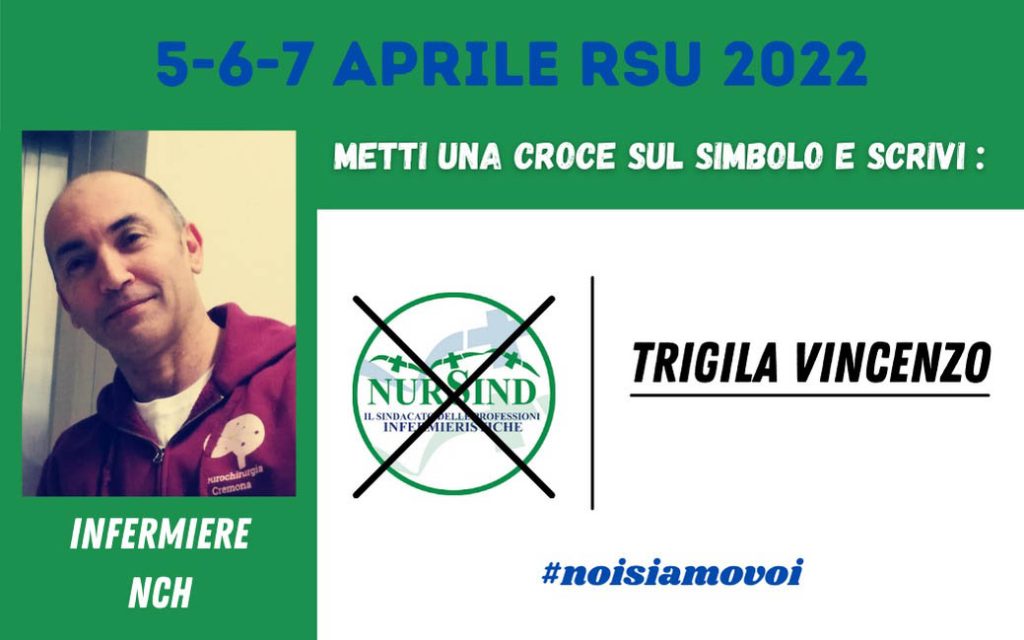 TRIGILA VINCENZO-CANDIDATO NURSIND RSU 2022